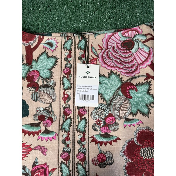 Tuckernuck Garden Scrollwork Meg Mini Skirt Women S Floral Print Beige - Picture 4 of 4